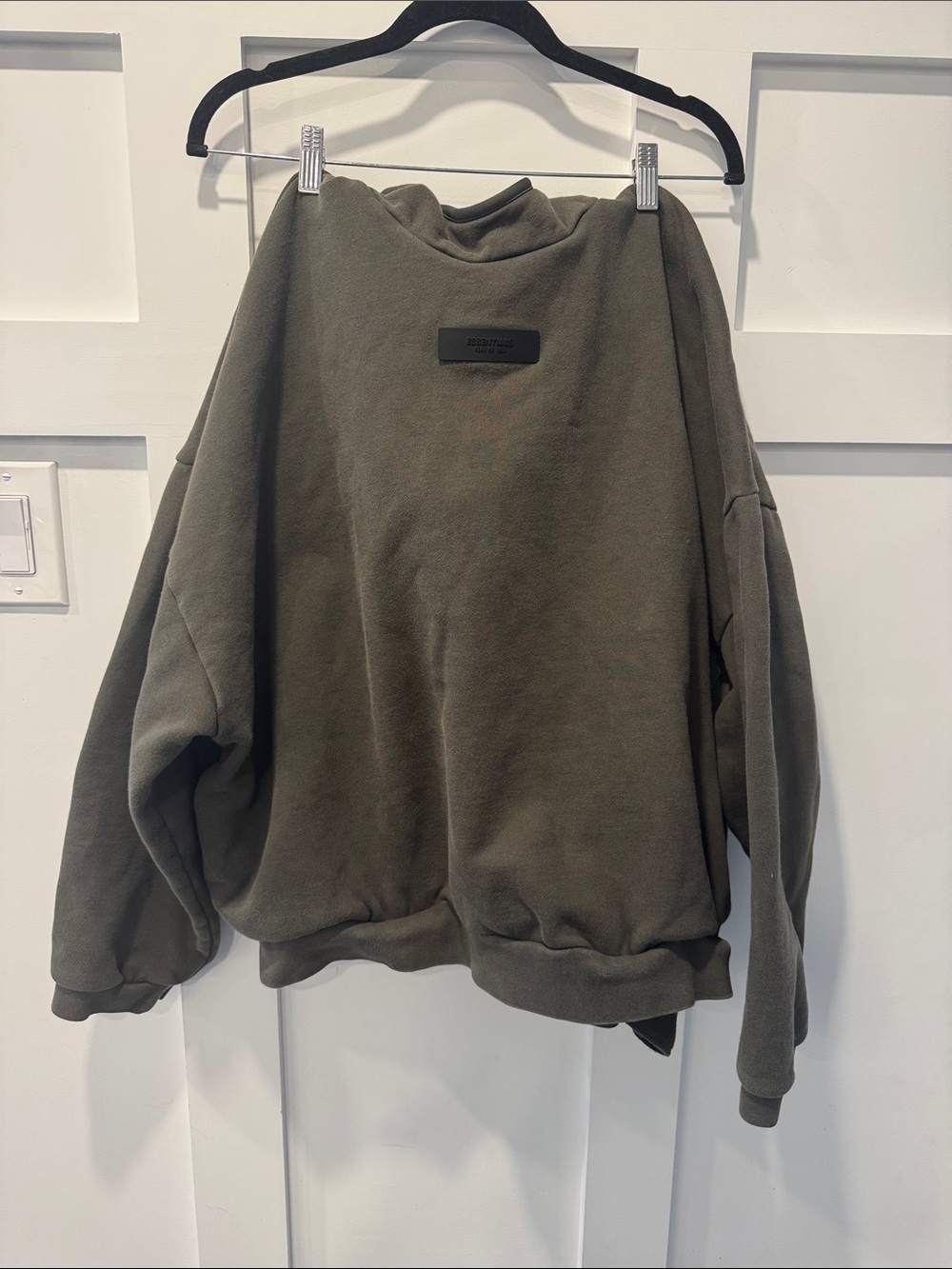 Essentials Fear of God Olive Crewneck Sweatshirt XL